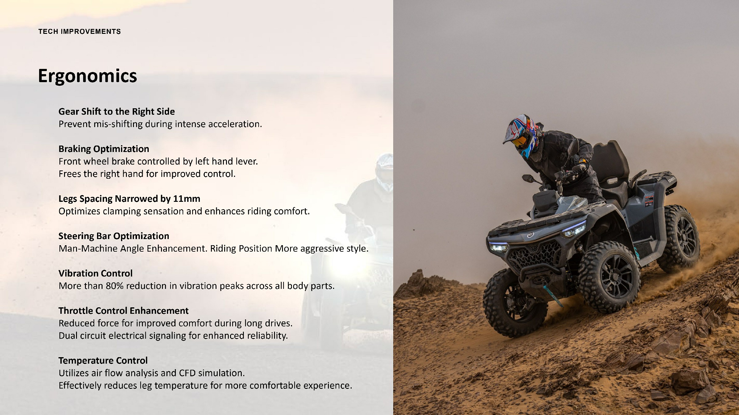 จำหน่ายรถเอทีวี CFmoto 850cc 4x4