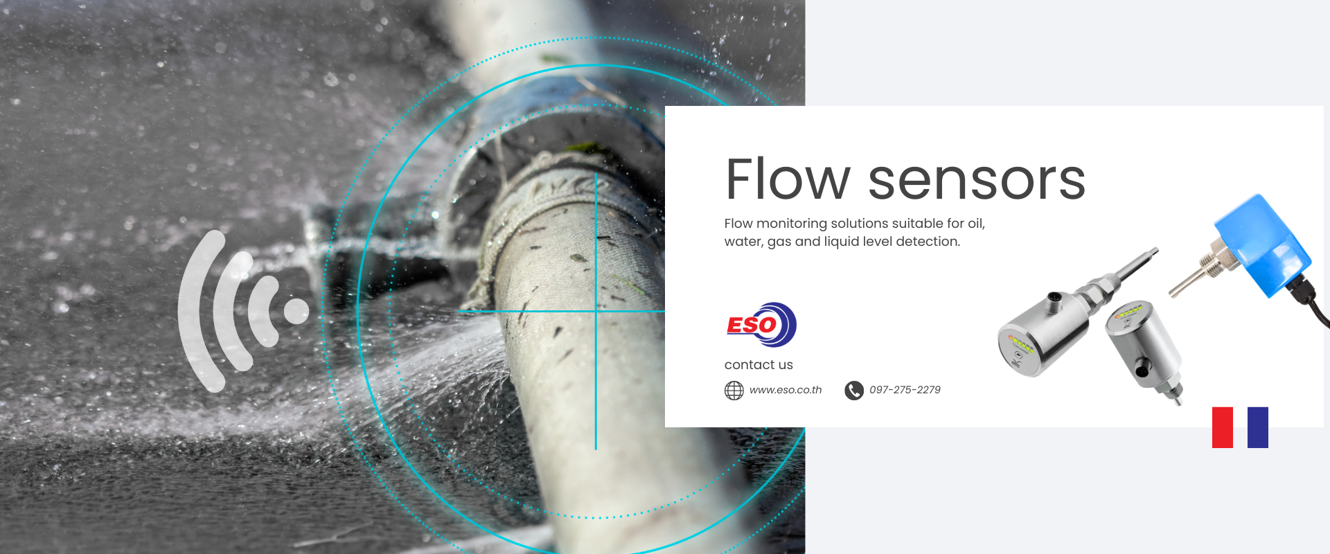 Flow sensors / Flow Switch / เซนเซอร์วัดอุตราการไหล