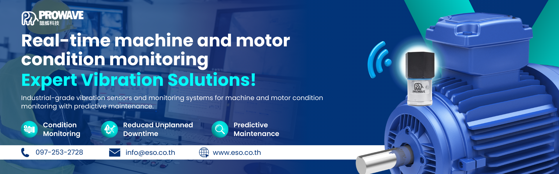 PROWAVE VIBRATION SENSORS & CONDITION MONITORING