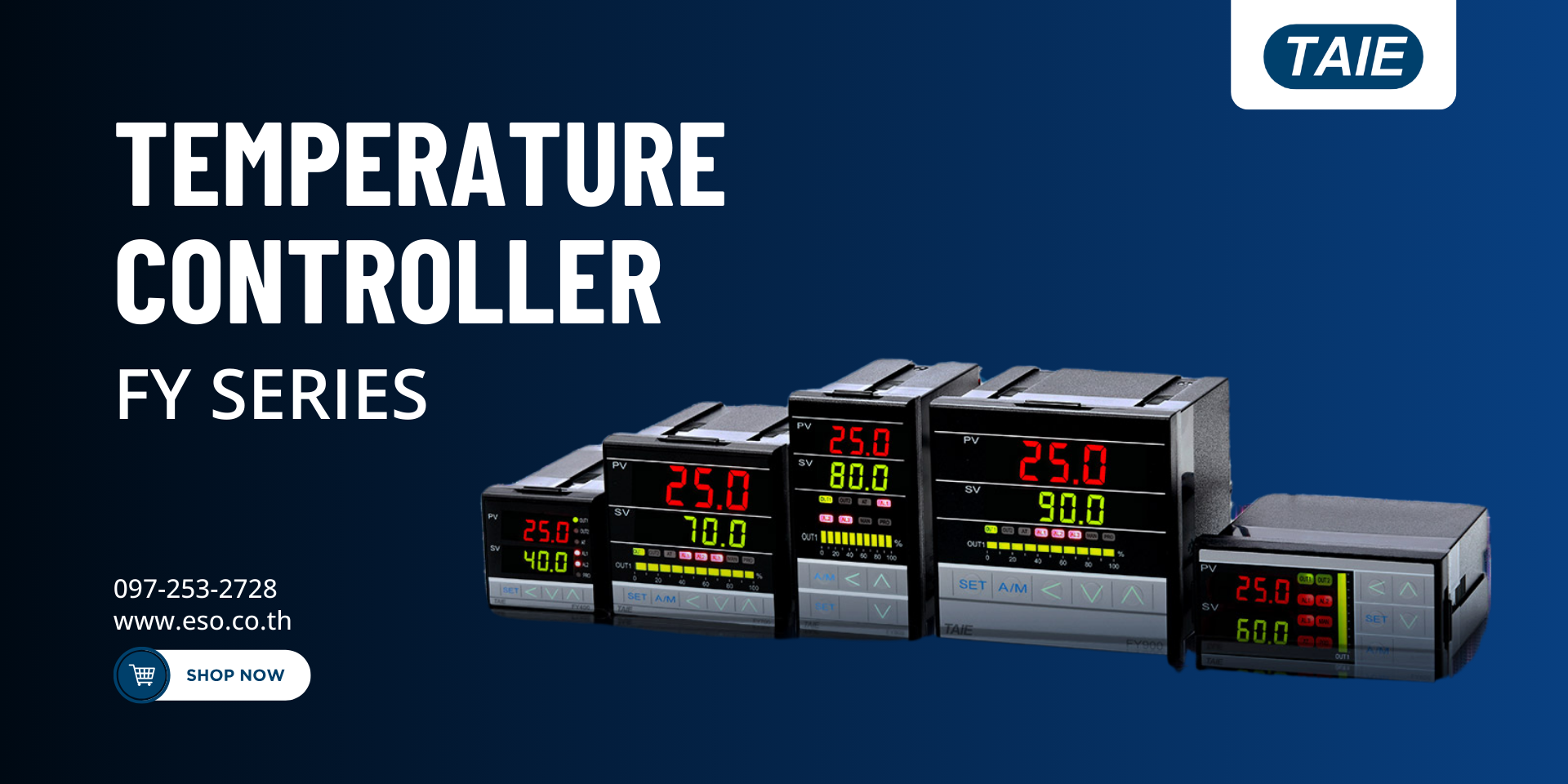 TAIE Temperature controller Banner