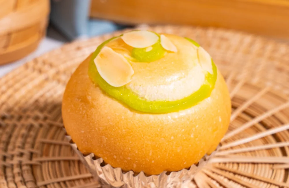 สูตรขนมปังไส้สังขยาใบเตย