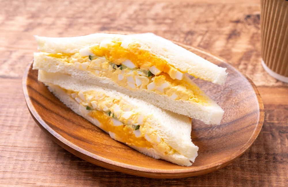 แซนวิชไข่คนครีมมี่