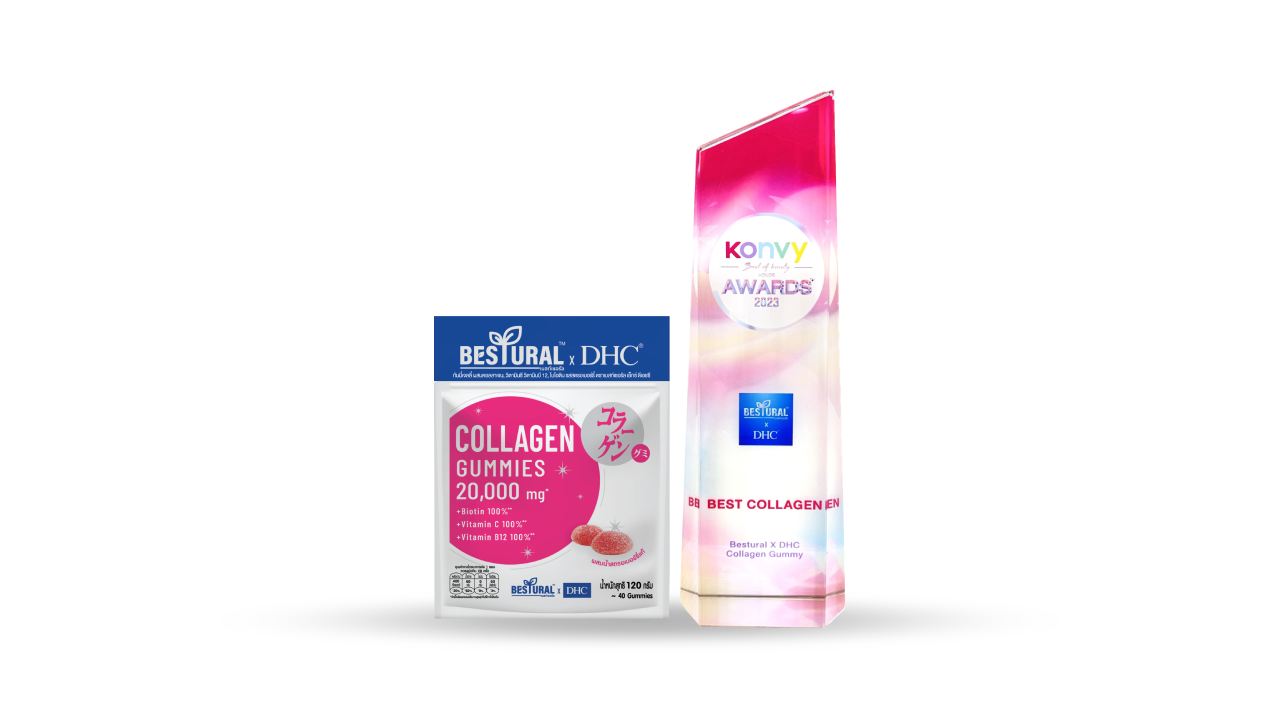 Bestural x DHC Collagen Gummies - Konvy Best of Beauty Honor Awards 2023 Bestural x DHC Collagen Gummies - Konvy Best of Beauty Honor Awards 2023
