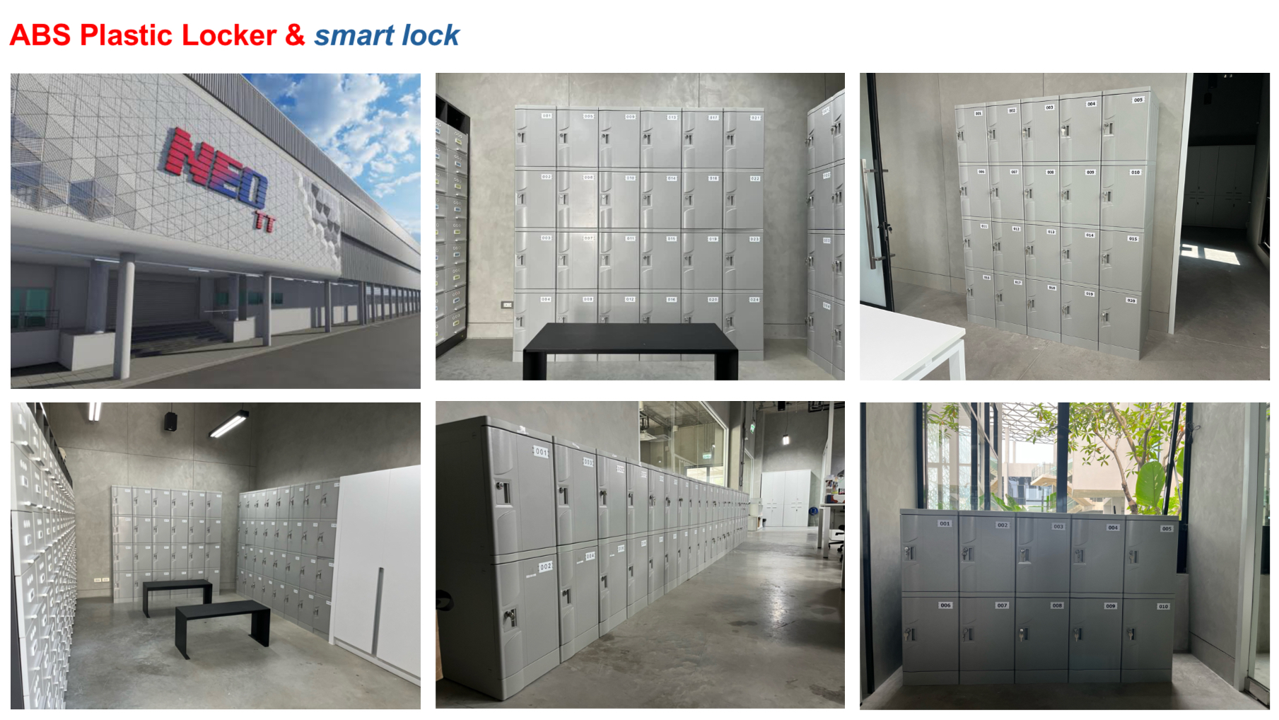 Ab Locker ABS Plastic Locker