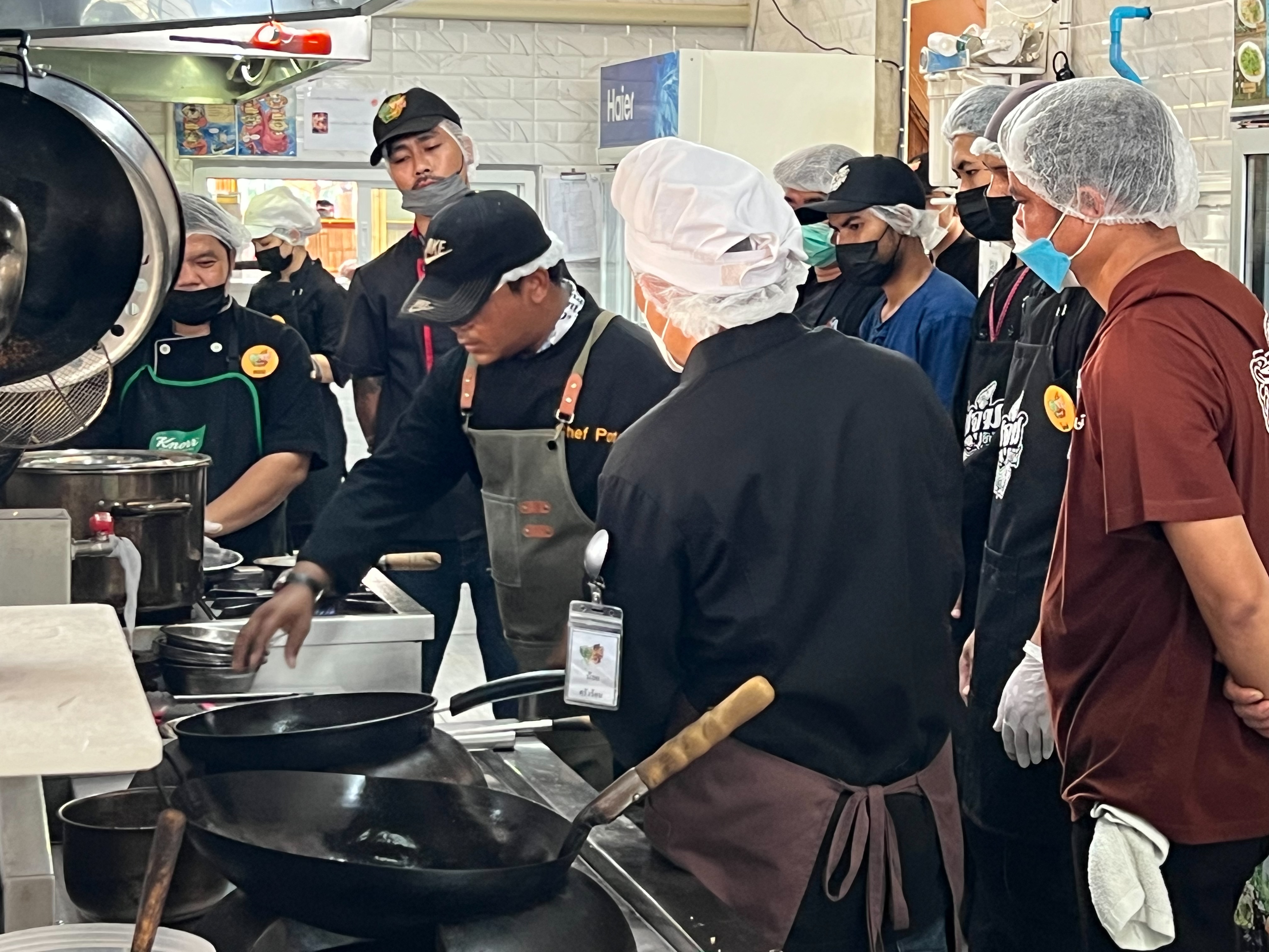 ผลงานอาหารซีฟู้ด Chefdaiki