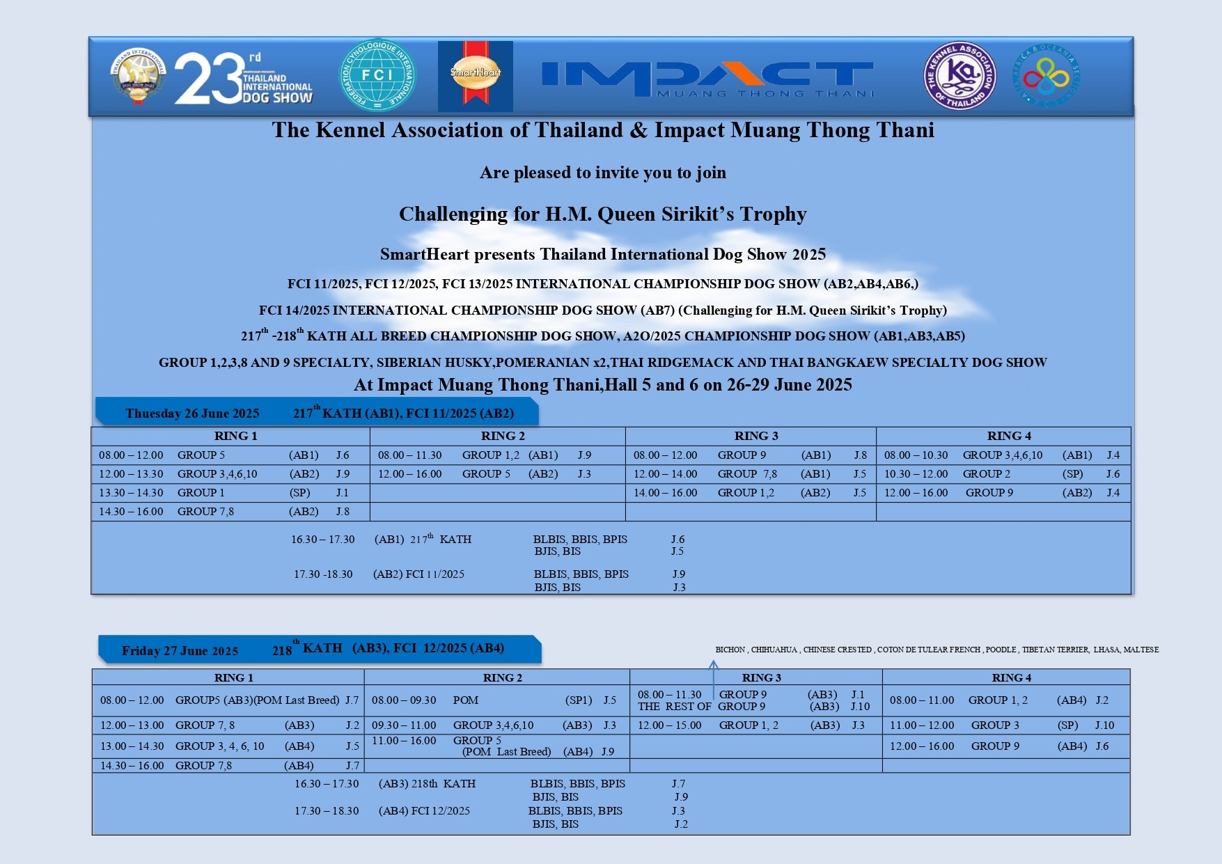 SmartHeart Presents Thailand International Dog Show 2025