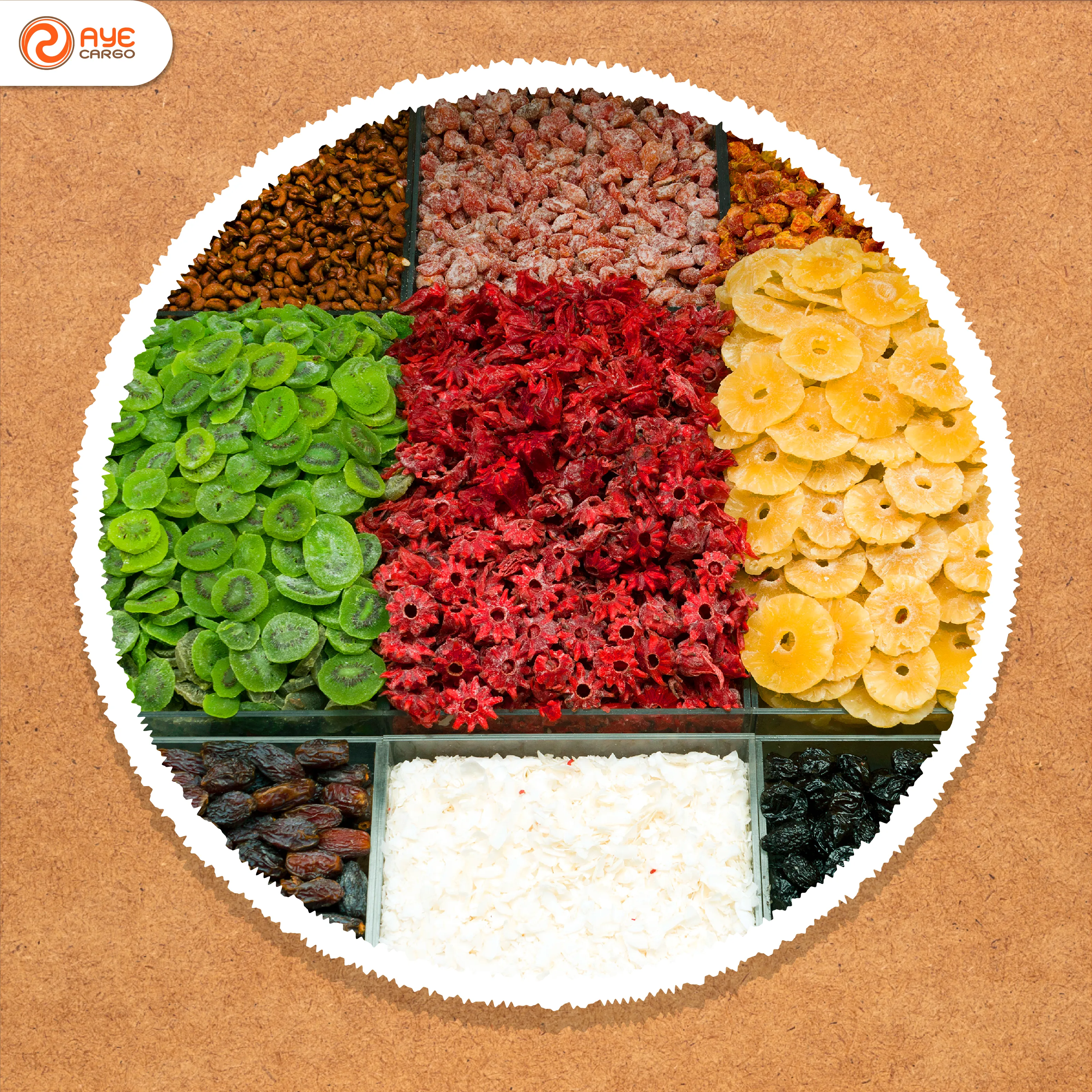 ผลไม้อบแห้งส่งออกต่างประเทศ