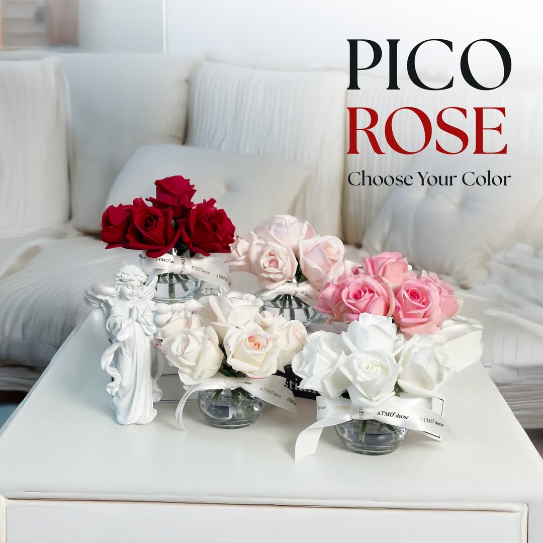 Pico Rose ดอกไม้ประดิษฐ์สุดหรู