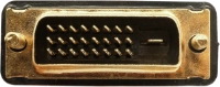 รูปแบบหัว DVI-D 24+1 หัวทอง มีขีดแบนด้านข้าง 1 ขีด