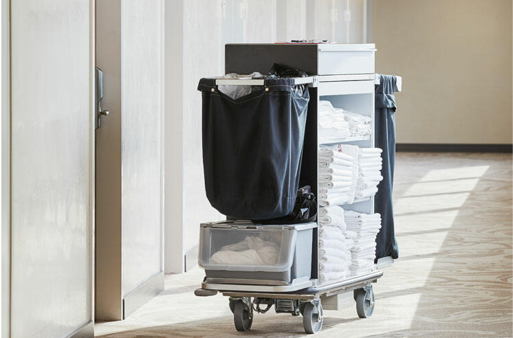 รถเข็นแม่บ้านติดล้อไฟฟ้า