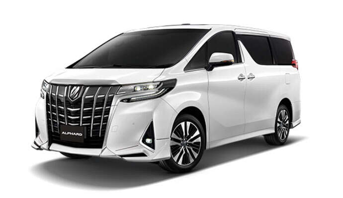 rent Alphard car