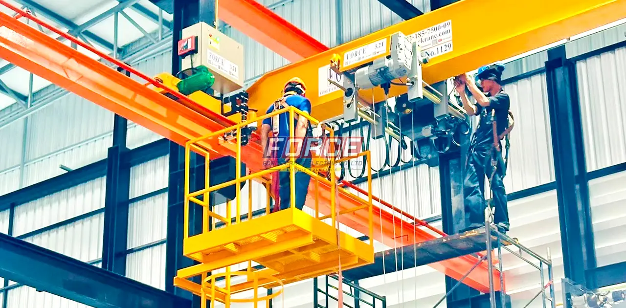 Double Girder Overhead Crane เครนเหนือศีรษะ คานเดี่ยว, เครนเหนือศีรษะ คานคู่