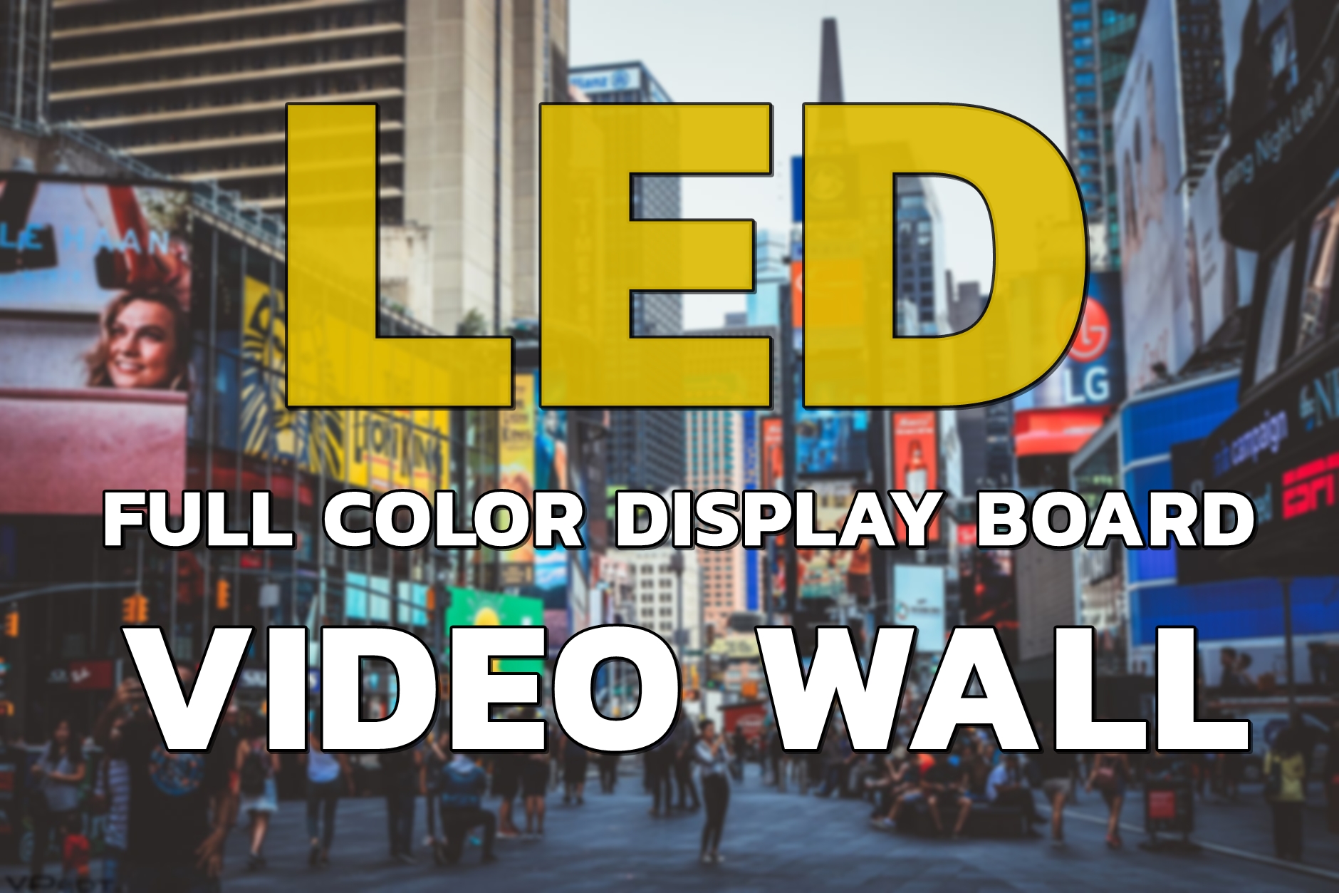 LED Full Color Display Board Video Wall