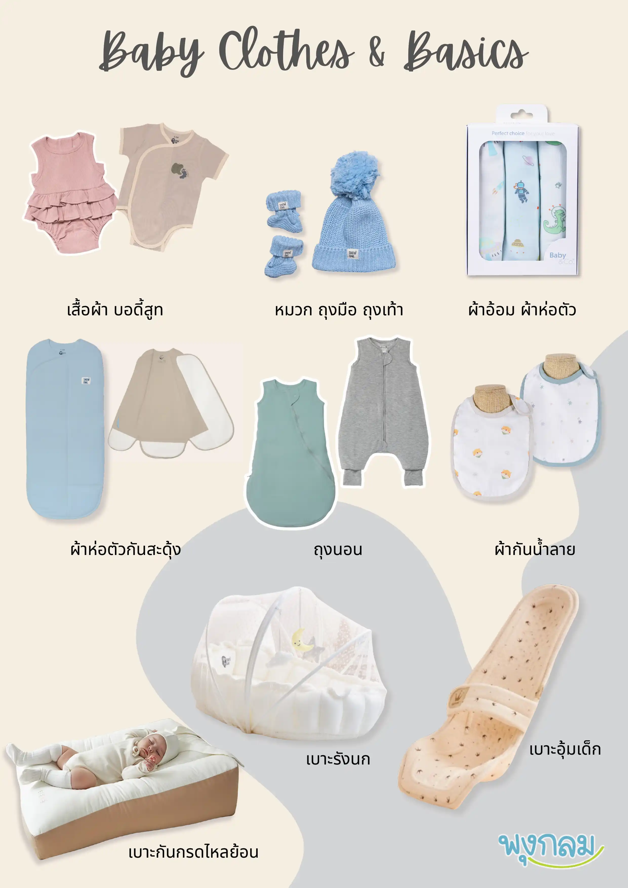 เช็คลิสต์เตรียมคลอด ของใช้ เสื้อผ้าเด็กแรกเกิด เช็คลิสต์เตรียมคลอด ของใช้ เสื้อผ้าเด็กแรกเกิด