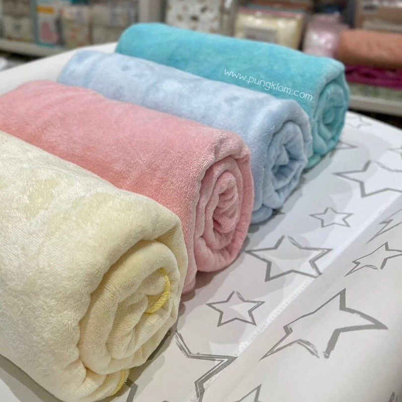 AIRY ผ้าเช็ดตัว ผ้าเช็ดผม เนื้อนุ่ม Microfiber ซับน้ำได้ดีเยี่ยม