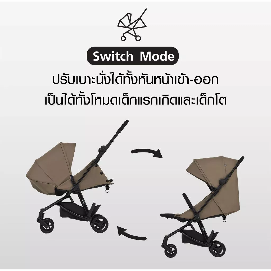 ANEX รถเข็นเด็ก Air-Z Plus