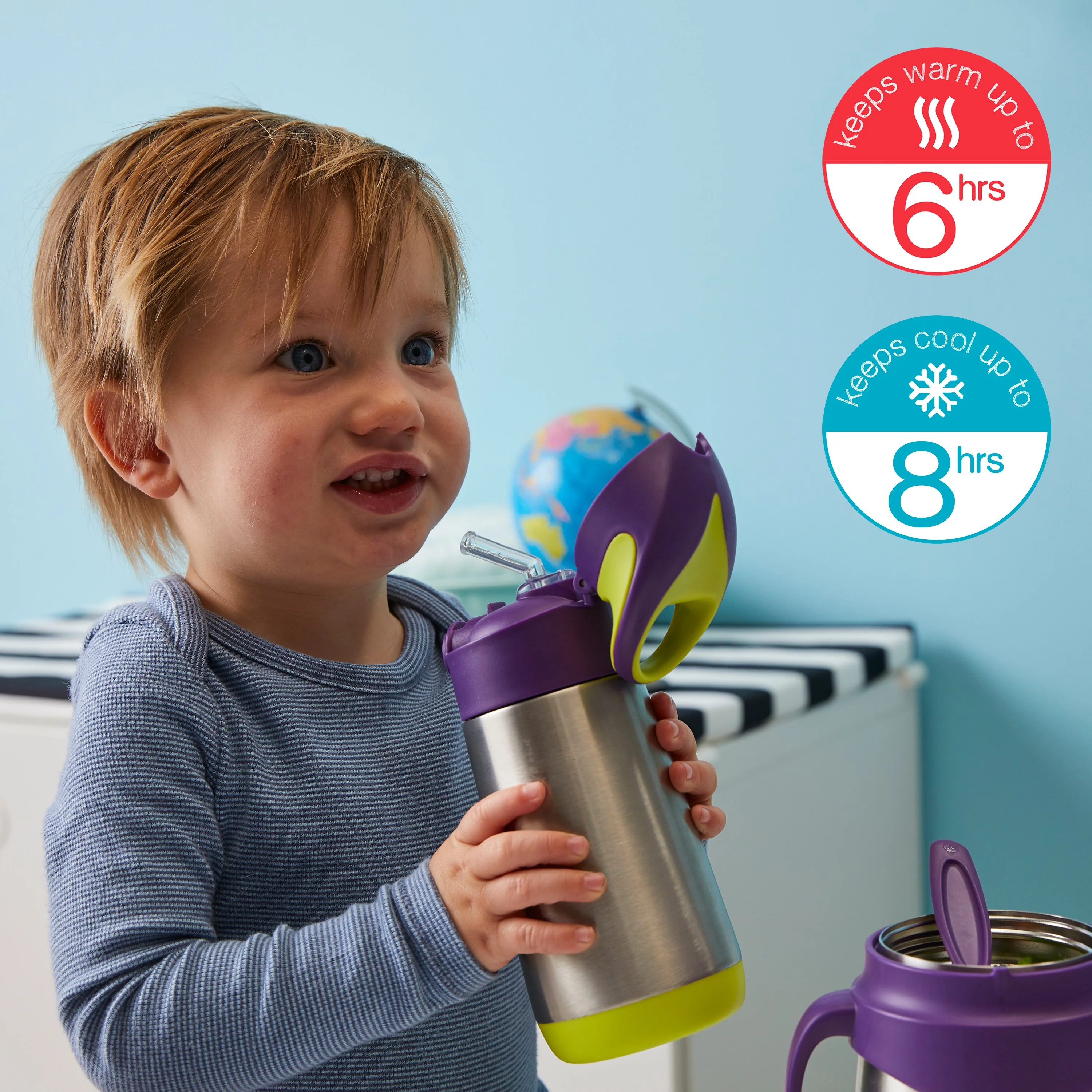 BBOX ขวดน้ำสเเตนเลสเก็บอุณหภูมิสำหรับเด็ก รุ่น Insulated Drink Bottle