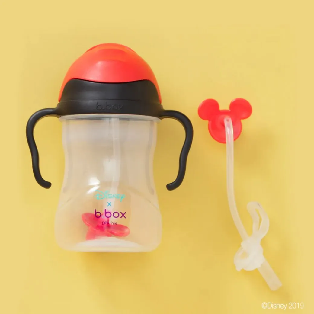 BBOX ชุดหลอดสำรองพร้อมแปรง Disney Collection สำหรับ Sippy Cup (BPA Free)