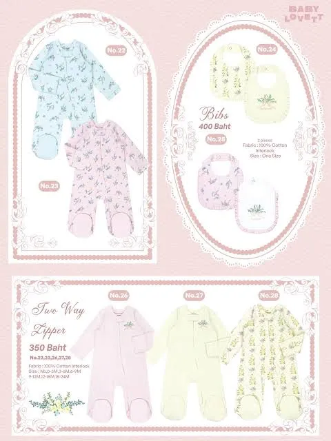 BabyLovett ชุด Villa Fontaine Collection (7) BabyLovett ชุด Villa Fontaine Collection (7)