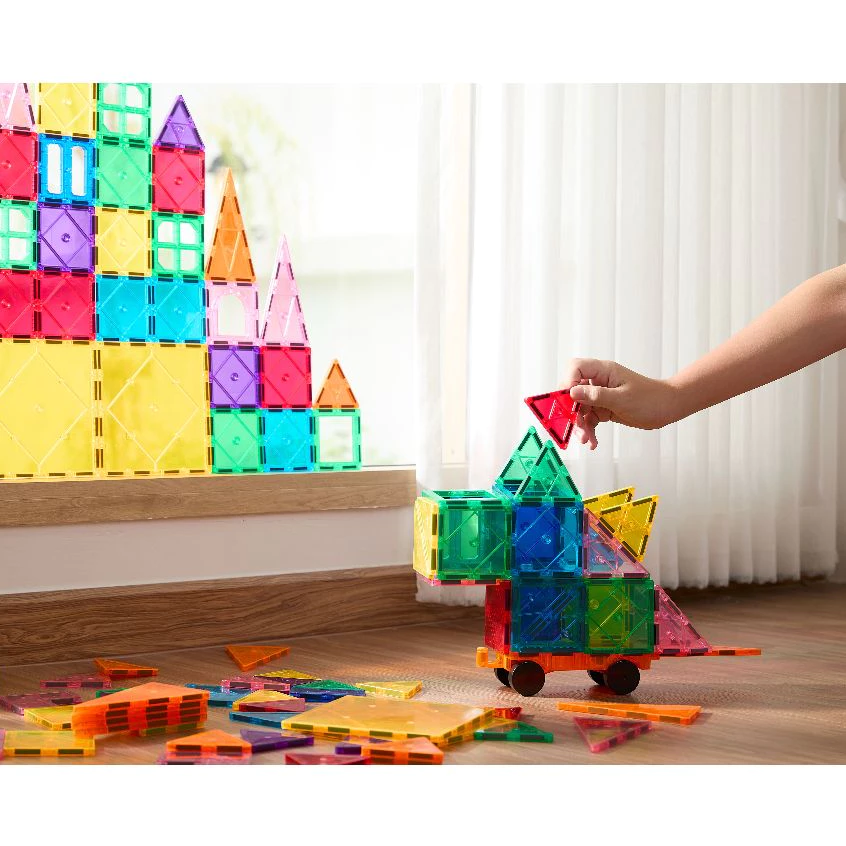 Dr.Will and the Little ของเล่นเสริมพัฒนาการ ตัวต่อแม่เหล็ก Magnetic Tiles (3Y+)