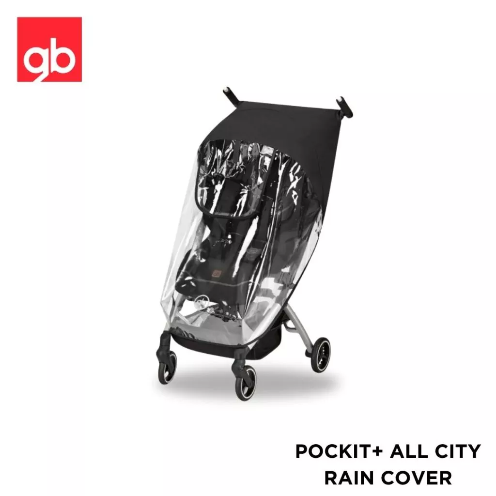 GB พลาสติกคลุมกันฝน รถเข็นเด็ก Pockit+ All City
