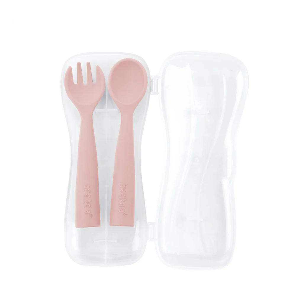 Haakaa Bendy Silicone Cutlery Set