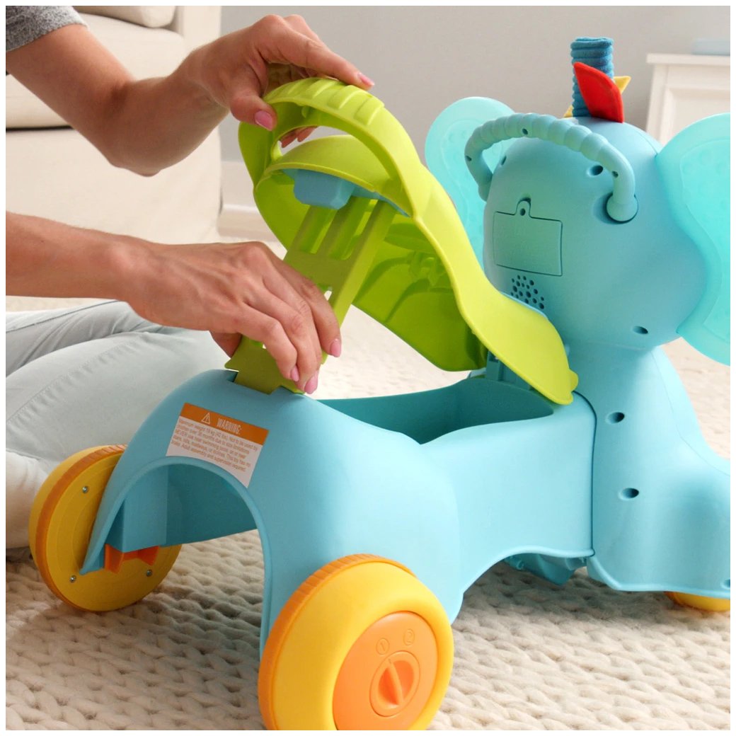 INFANTINO รถหัดเดิน 3 in 1 ช้าง Walk & Ride Elephant (6m+)