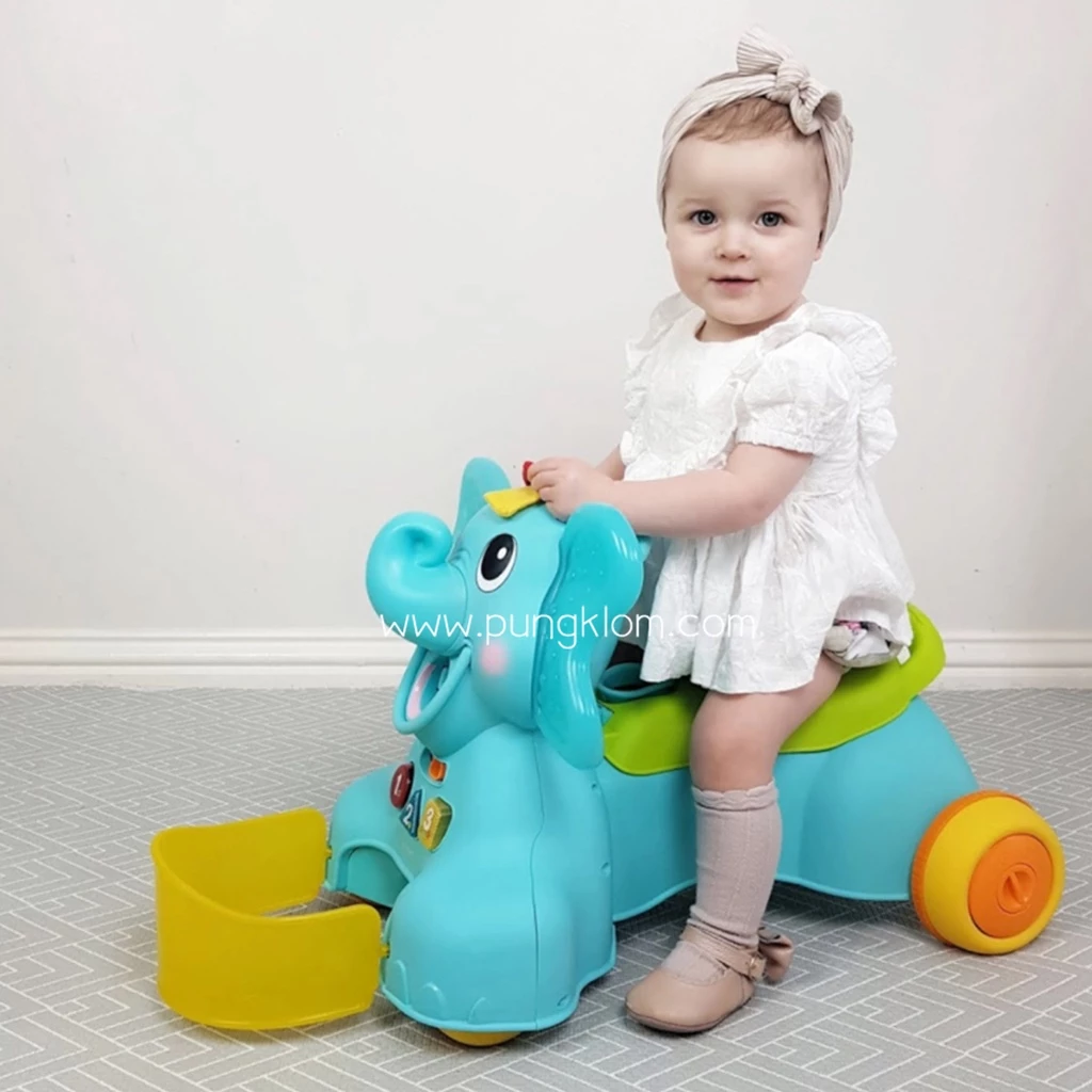 INFANTINO รถหัดเดิน 3 in 1 ช้าง Walk & Ride Elephant (6m+)