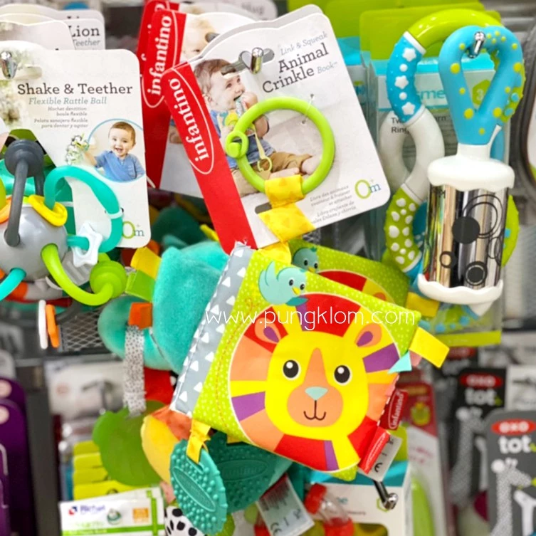 INFANTINO หนังสือผ้าเสริมทักษะลายสัตว์ พร้อมยางกัด BPA Free (0m+) INFANTINO หนังสือผ้าเสริมทักษะลายสัตว์ พร้อมยางกัด BPA Free (0m+)