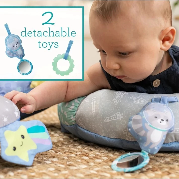 INFANTINO หมอนเกลียวฝึกนั่ง ฝึกคว่ำ 2-IN-1 TUMMY TIME & SEATED SUPPORT
