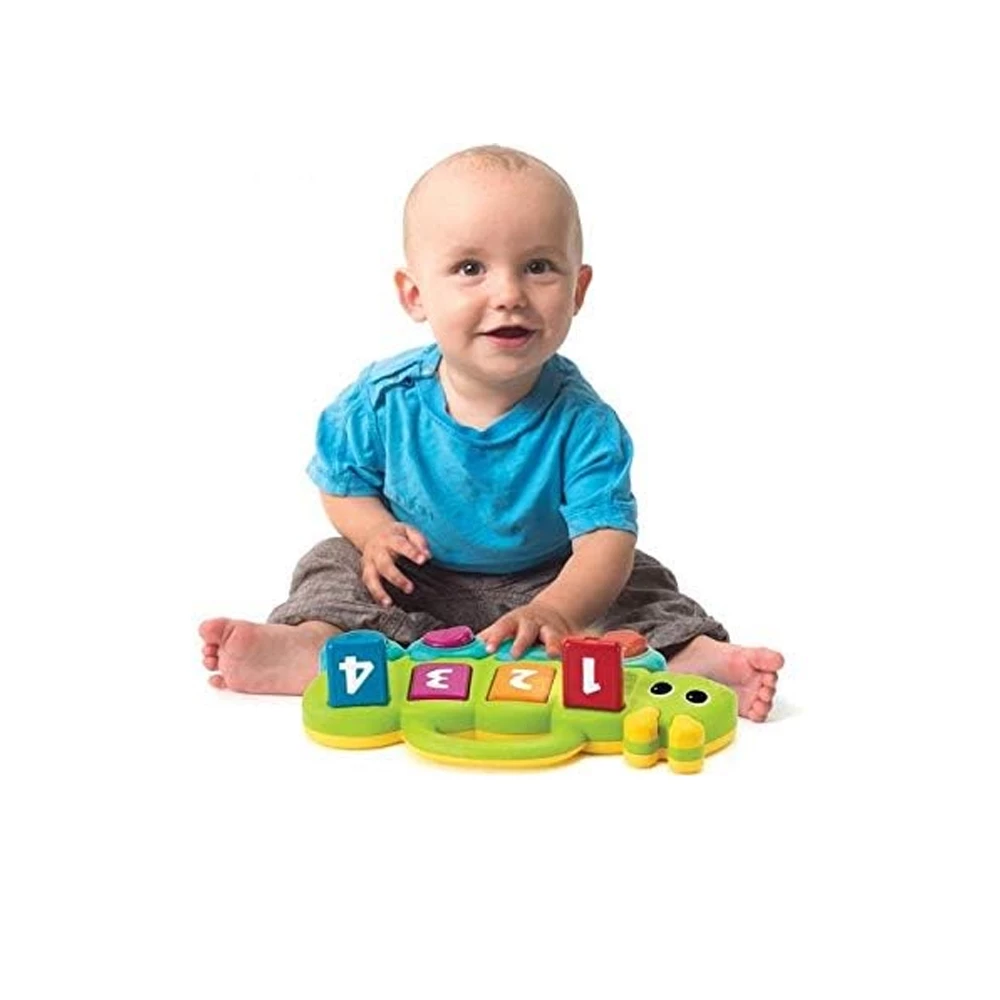 INFANTINO เปียโนตัวหนอน เสริมสร้างกล้ามเนื้อและความจำ Light 'n Sound Pop Up Buddy (12m+) INFANTINO เปียโนตัวหนอน เสริมสร้างกล้ามเนื้อและความจำ Light 'n Sound Pop Up Buddy (12m+)