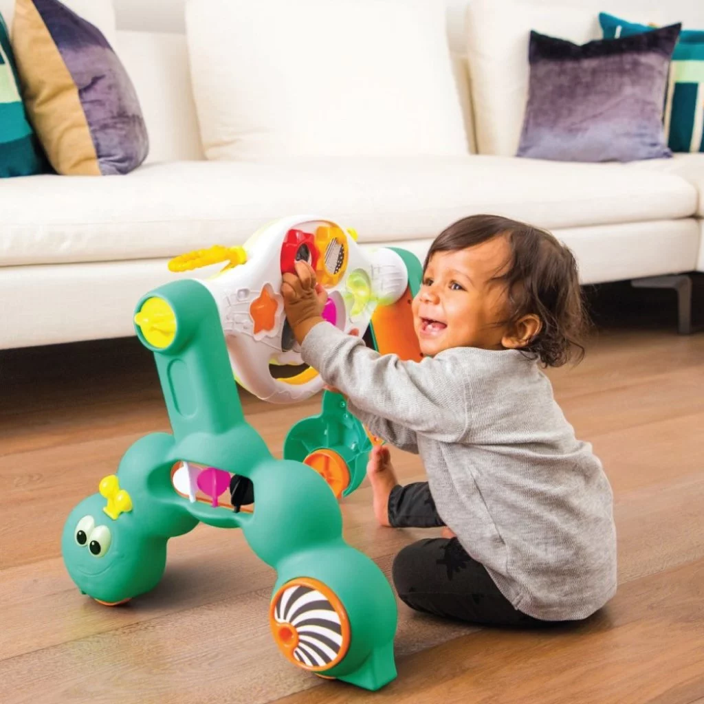 INFANTINO เพลยิมเสริมพัฒนาการ รถฝึกเดิน 3in1 Fun Gym & Walker สำหรับเด็ก 9 เดือนขึ้นไป