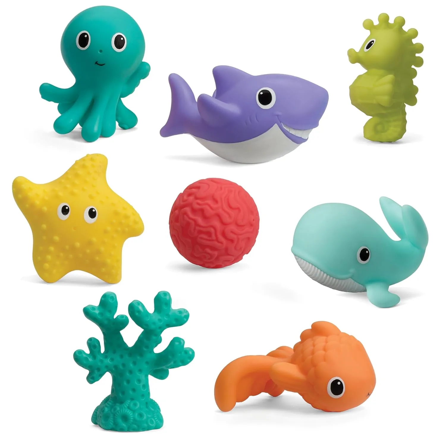 Infantino Aquarium Bath Squirters ชุดของเล่นในน้ำอควาเรียม