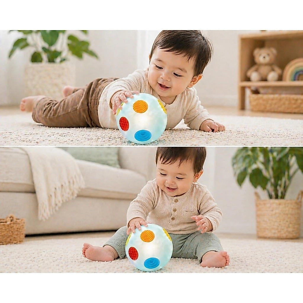 Infantino SENSO' RAINBOW BALL ลูกบอลมีไฟและเสียง (1)
