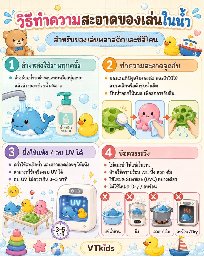 Infantino Stick & Stack Bath Pals ของเล่นติดอ่าง