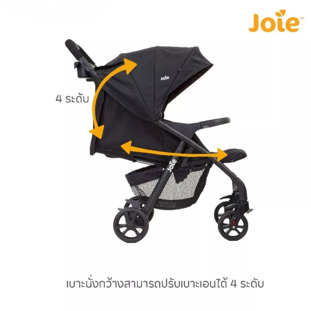 รถเข็นเด็ก Joie Muze LX TS พร้อมคาร์ซีท
