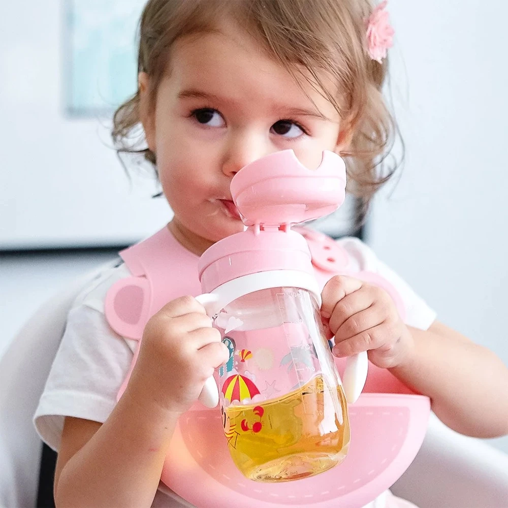 MARCUS & MARCUS ขวดน้ำหัดดื่ม TRITAN STRAW