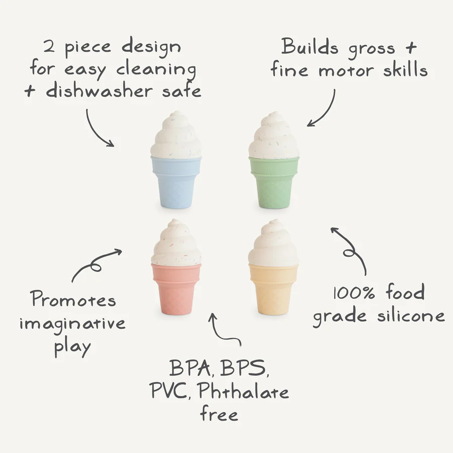 Mushie Mix and Match Ice Cream Toy ภาพที่ 1