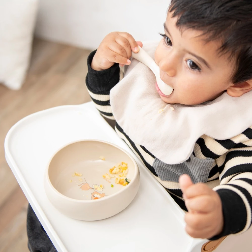 Richell Baby Feeding Bowl ชามป้อนอาหารเด็กขอบสูง