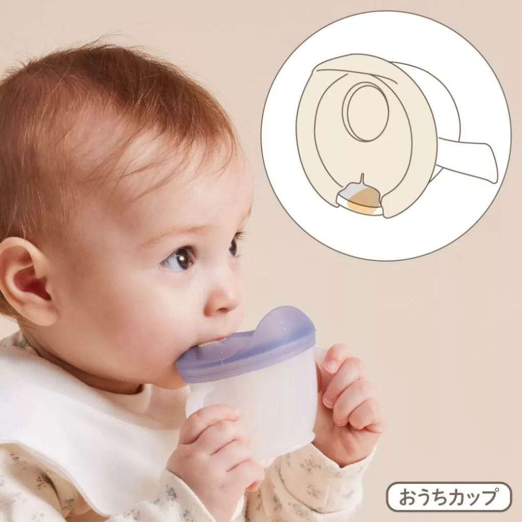 Richell(ริเชลล์) T.L.I Direct Drink Master Set ชุดเซ็ตแก้วน้ำหัดยกดื่ม 2 STEP