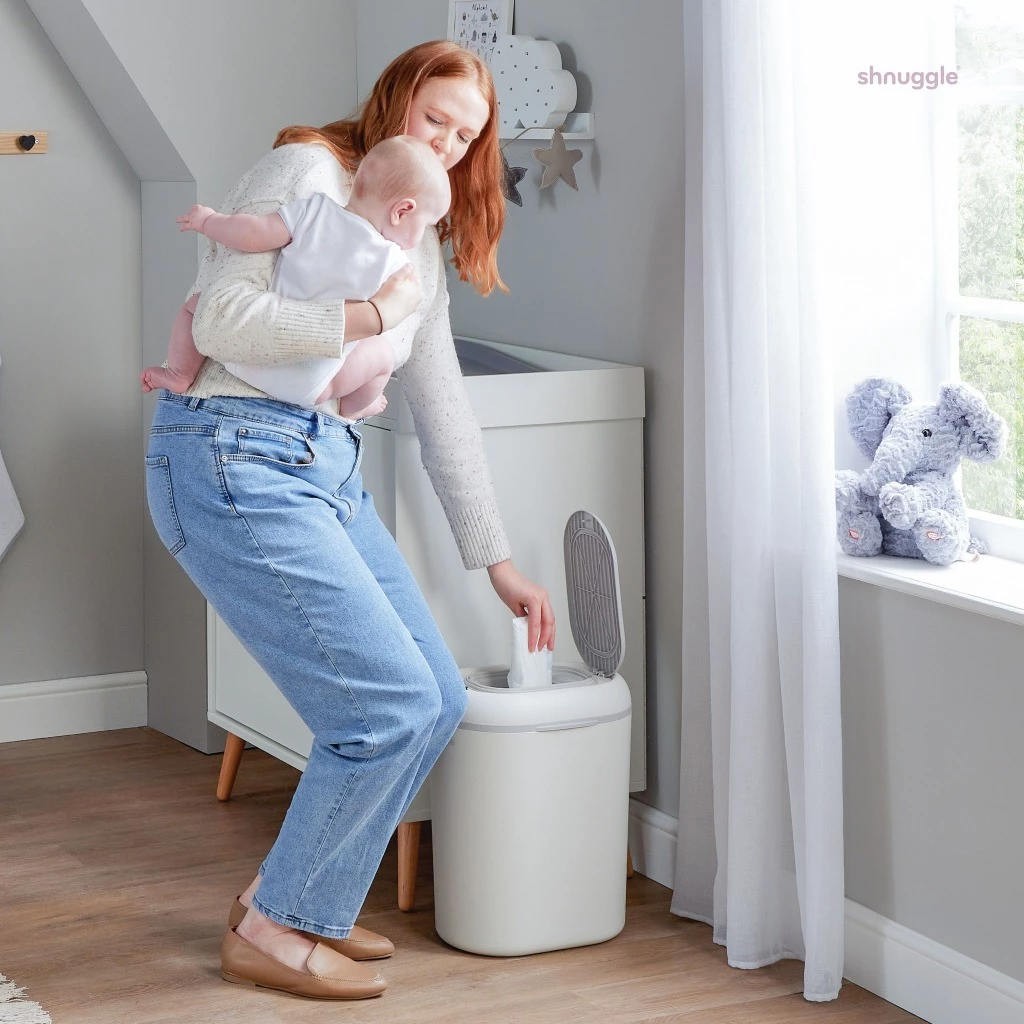 Shnuggle ถังขยะเก็บกลิ่นผ้าอ้อม Nappy Bin