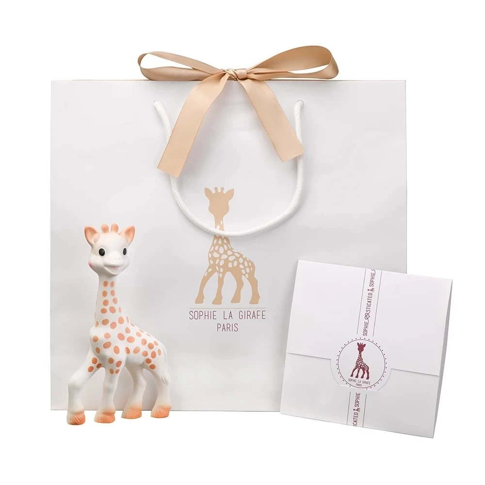 SOPHIE LA GIRAFE Ready to Give Birth Gift Set เซ็ทยางกัดโซฟี พร้อมยางกัดห่วง (0m+) (2)
