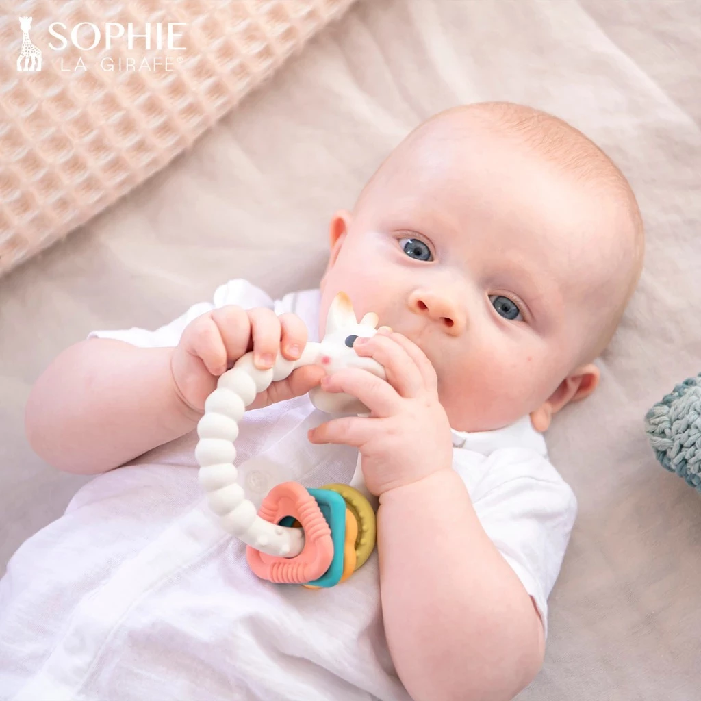 SOPHIE LA GIRAFE ยางกัด ทรงห่วง So'Pure teething Colo'rings (3m+) (6)