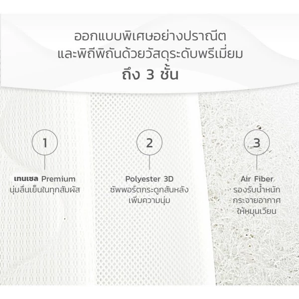Snow Owl เบาะนอนระบายอากาศ