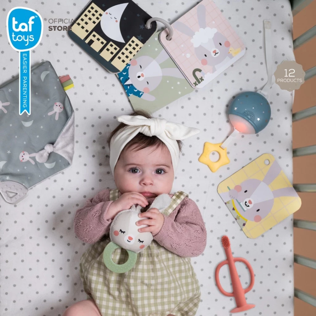 TAF TOYS ของขวัญเด็กแรกเกิด ชุดกล่อมนอน Bedtime Kit เสริมพัฒนาการ