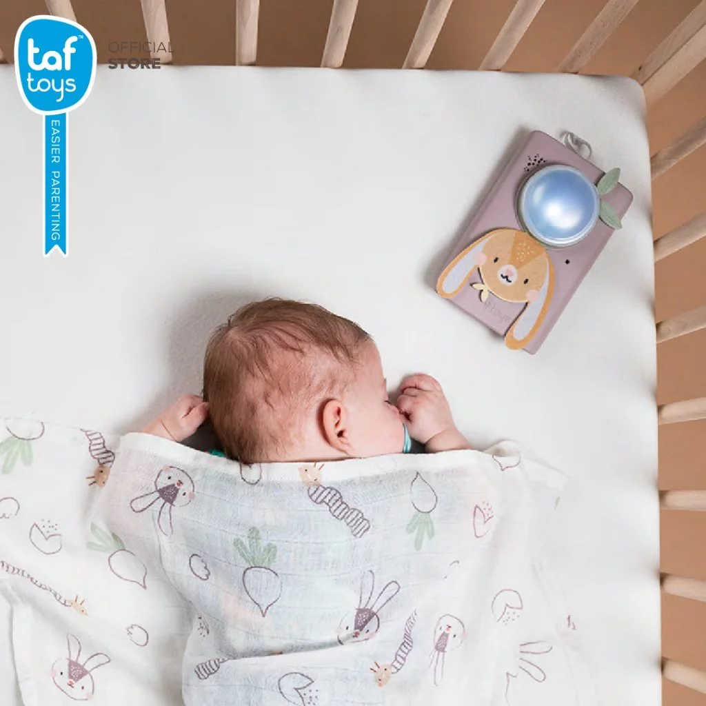 TAF TOYS ชุดกล่อมนอนเเละผ้าห่อตัว