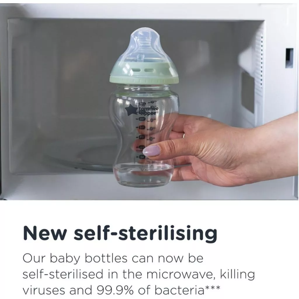 ขวดนมแก้ว Tommee Tippee