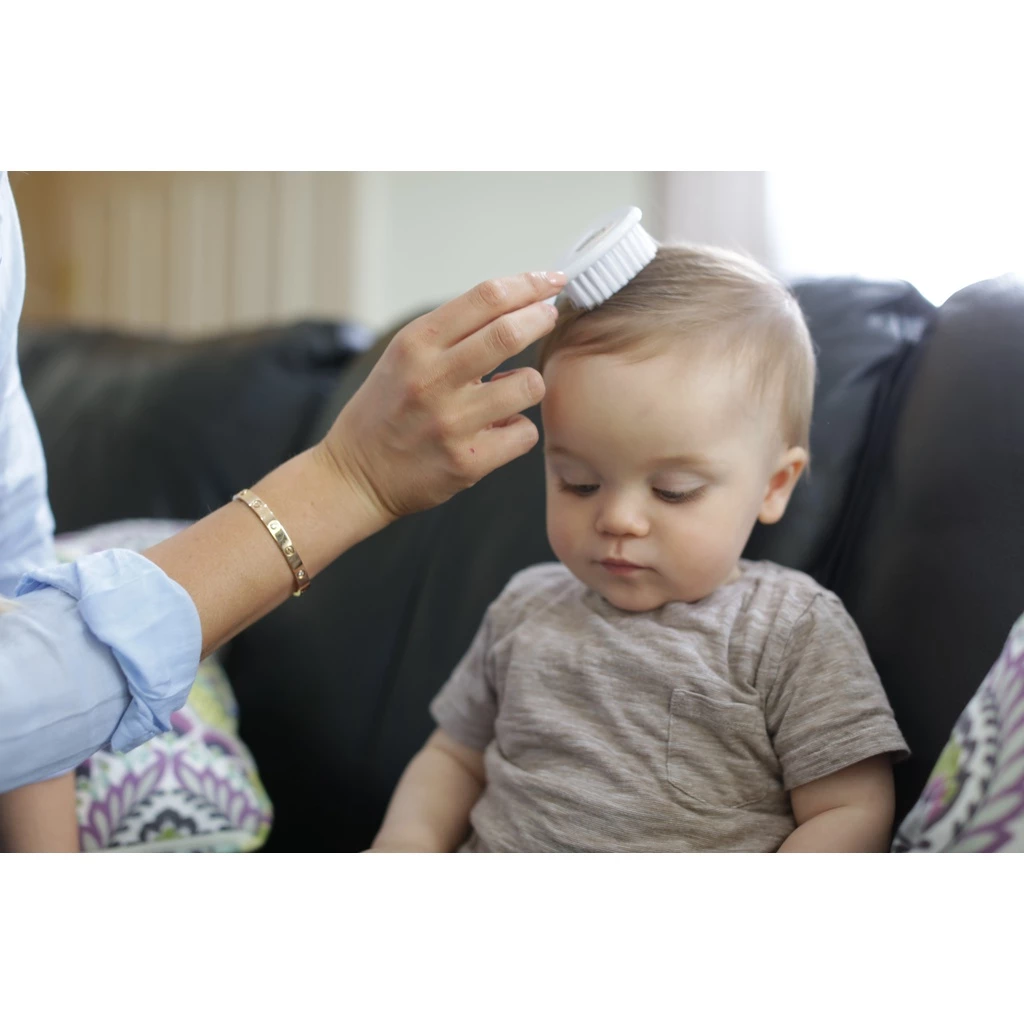 Tommee Tippee ชุดแปรงและหวีเด็กแรกเกิด Essentials Basics  Baby Brush & Comb นุ่มพิเศษ BPA Free (0m+)