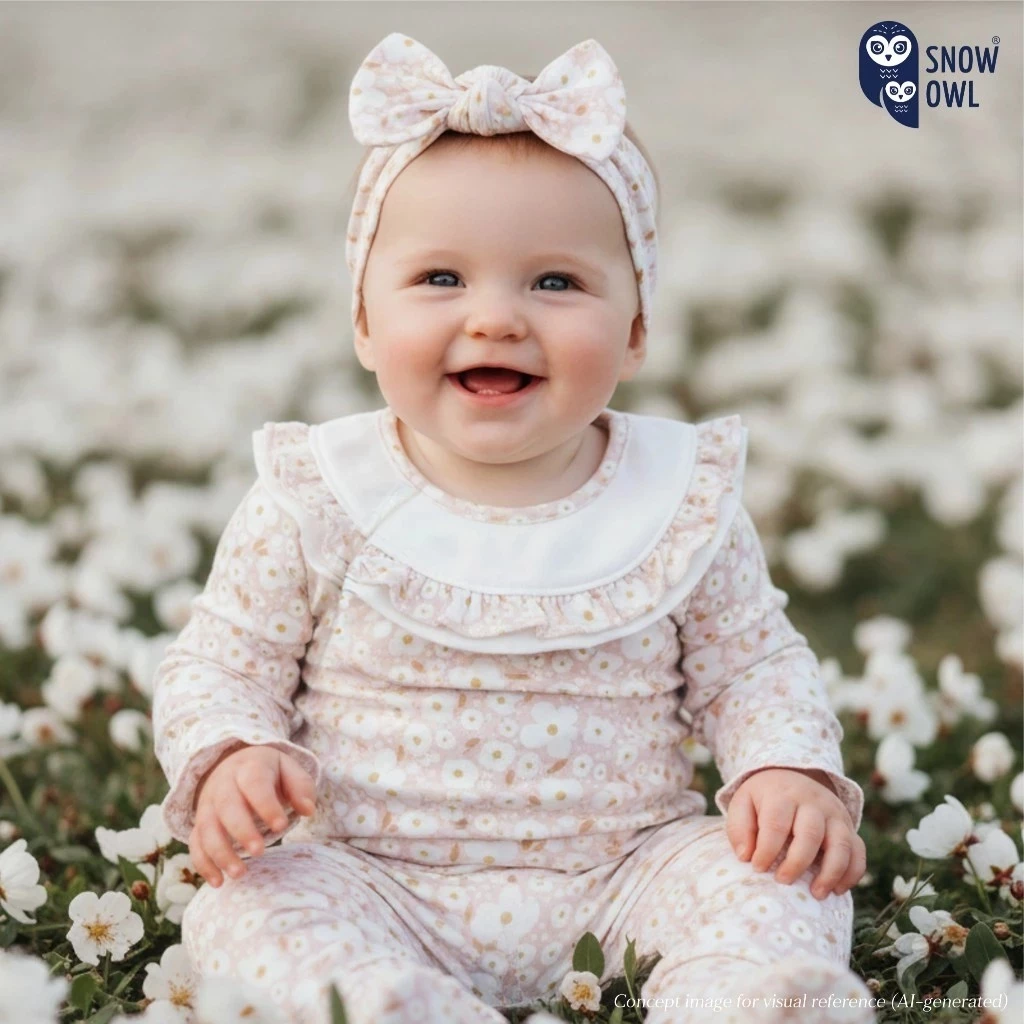 Snow Owl ชุดเสื้อผ้าเด็กอ่อน Daisy Dream Collection ผ้าใยไผ่พรีเมี่ยม พร้อม Original Magnetbric (0-6m) Snow Owl ชุดเสื้อผ้าเด็กอ่อน Daisy Dream Collection ผ้าใยไผ่พรีเมี่ยม พร้อม Original Magnetbric (0-6m)