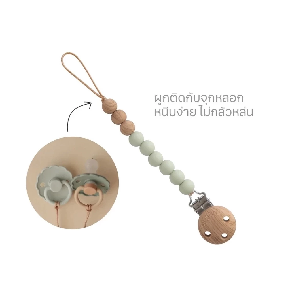 MUSHIE สายคล้องจุกหลอก